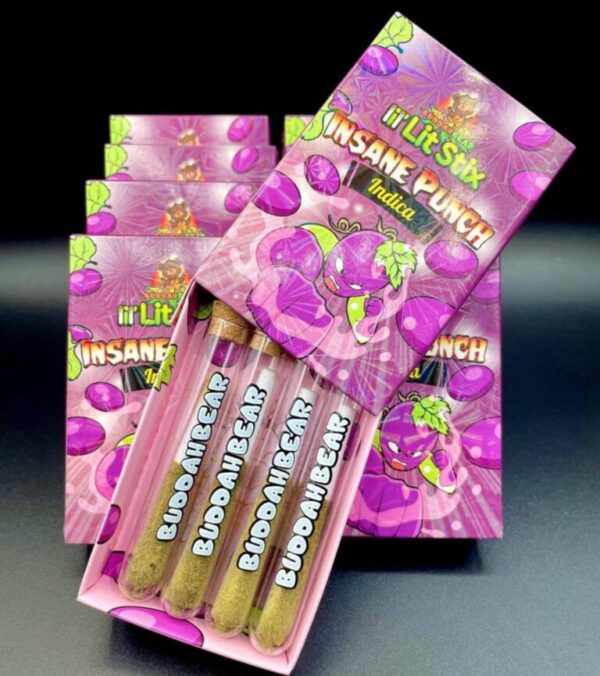 Buddahbear Prerolls - LIL LIT STIX INSANE PUNCH